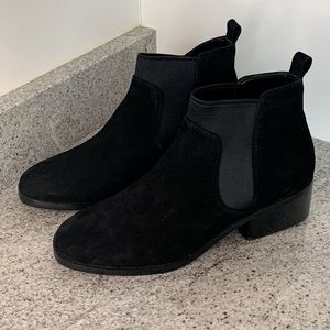 Cole Haan Suede Ankle Boots, Blabk, Size 11, never worn